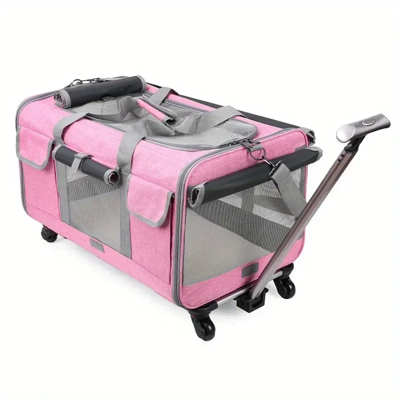 Extra Large Portable Pet Trolley Case-My Little Pet