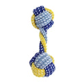 Durable Cotton Rope Dog Chew Toy with Molar Knot Design-My Little Pet