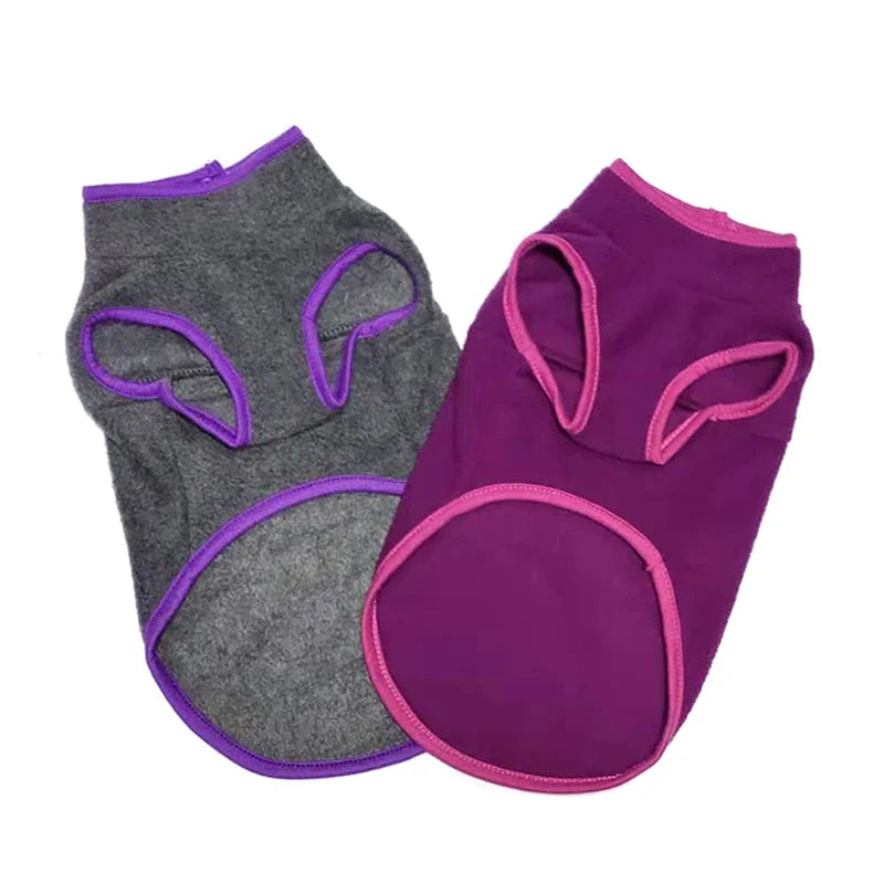 Warm Fleece Vest for Small Dogs - Suitable for Autumn, Winter, and Spring-My Little Pet