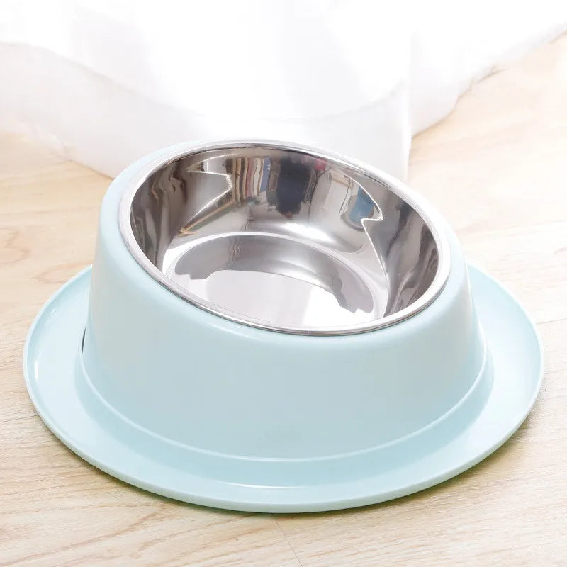 Anti-Ant Cat & Dog Feeder with Stainless Steel Bowl-My Little Pet
