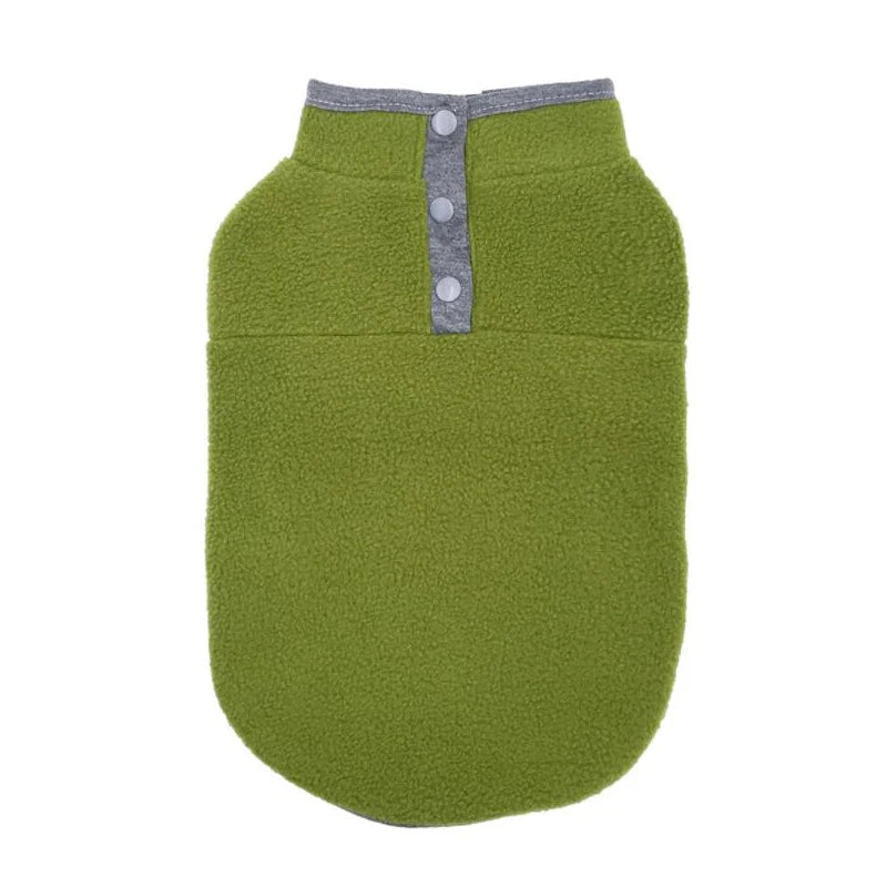 Warm Fleece Vest for Small Dogs - Suitable for Autumn, Winter, and Spring-My Little Pet