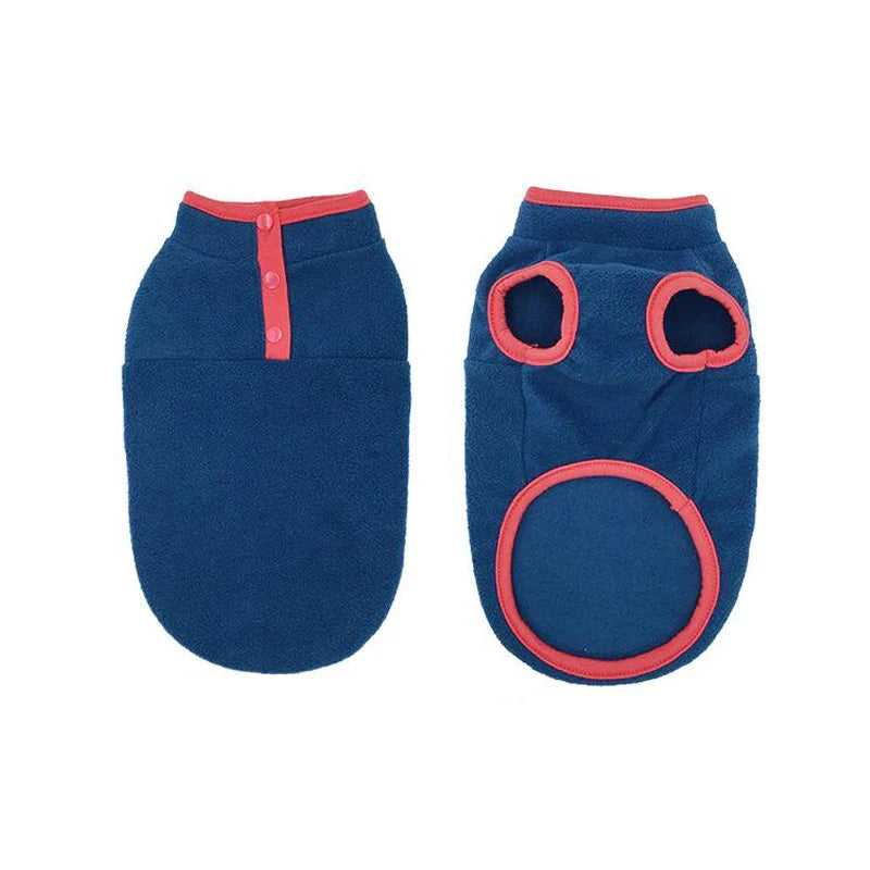 Warm Fleece Vest for Small Dogs - Suitable for Autumn, Winter, and Spring-My Little Pet