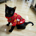 Cozy Winter Cat Hoodie - Warm Sweater for Cats and Small Dogs-My Little Pet