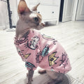 Cozy Winter Cat Hoodie - Warm Sweater for Cats and Small Dogs-My Little Pet