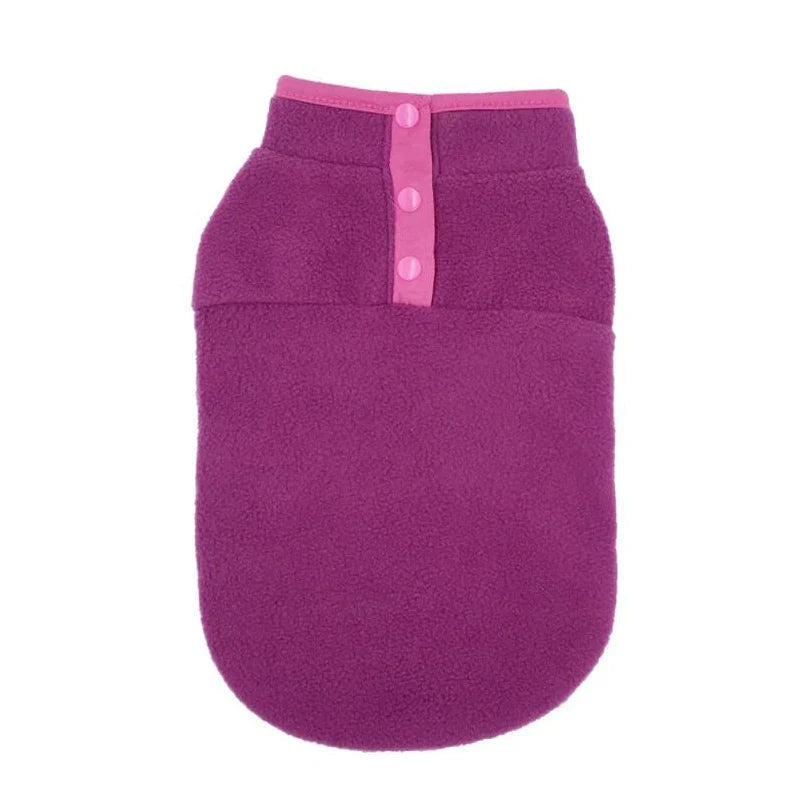 Warm Fleece Vest for Small Dogs - Suitable for Autumn, Winter, and Spring-My Little Pet