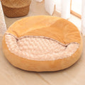 Cozy Round Pet Bed with Soft Fleece Lining-My Little Pet