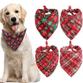 Christmas Snowflake Cotton Bandana for Large Dogs-My Little Pet