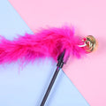 5 Cat Teaser Wand Set – Interactive Feather Toys with Bells-My Little Pet