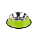 Multi-Colored, Stainless Steel Pet Bowls for Cats and Dogs-My Little Pet