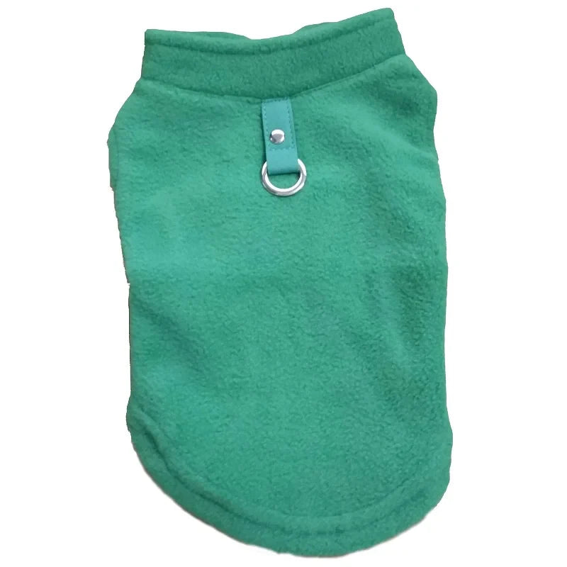 Warm Fleece Vest for Small Dogs - Winter Apparel for Puppies and Small Breeds-My Little Pet