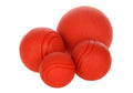 Durable Rubber Dog Ball - Bite-Resistant Toy for Puppies and Adult Dogs, Red, Available in Multiple Sizes-My Little Pet