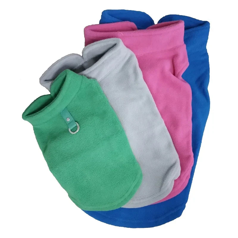 Warm Fleece Vest for Small Dogs - Winter Apparel for Puppies and Small Breeds-My Little Pet