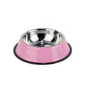 Multi-Colored, Stainless Steel Pet Bowls for Cats and Dogs-My Little Pet