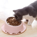 Anti-Ant Cat & Dog Feeder with Stainless Steel Bowl-My Little Pet