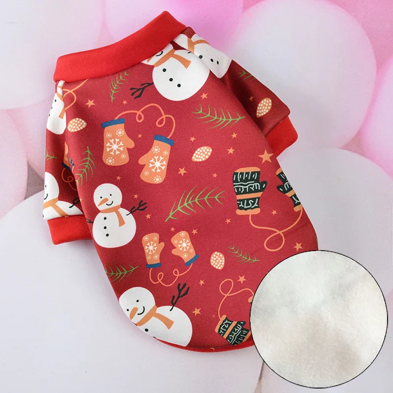 Cozy Winter Cat Hoodie - Warm Sweater for Cats and Small Dogs-My Little Pet