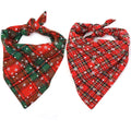 Christmas Snowflake Cotton Bandana for Large Dogs-My Little Pet
