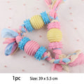 Durable Chew Toys for Small Dogs - TPR Knot, Bite Resistant for Teeth Cleaning and Training-My Little Pet