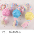 Durable Chew Toys for Small Dogs - TPR Knot, Bite Resistant for Teeth Cleaning and Training-My Little Pet