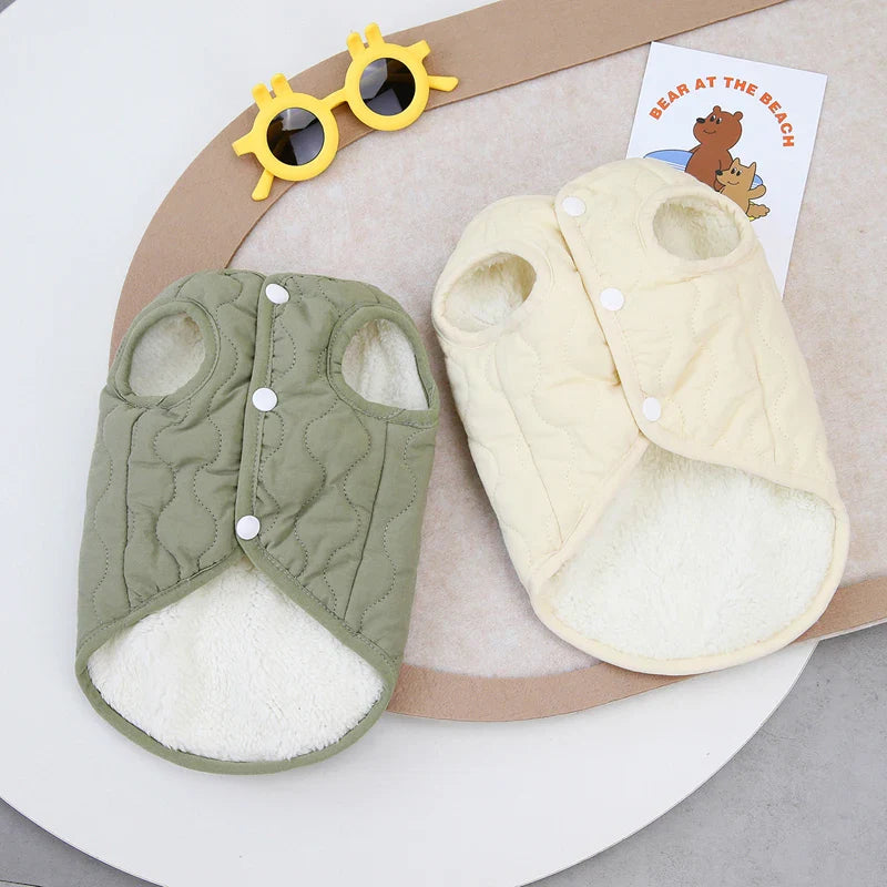 Warm Winter Vest Jacket for Small to Medium Dogs and Cats-My Little Pet
