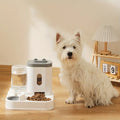 Automatic Pet Feeder with Large Capacity and Water Fountain – Elevated Feeding Station for Cats and Dogs-My Little Pet