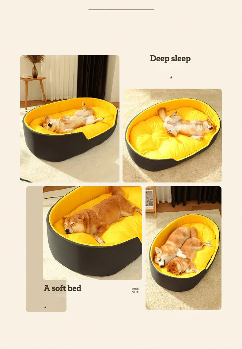 Comfortable Pet Bed for All Seasons - Ideal for Dogs and Cats-My Little Pet