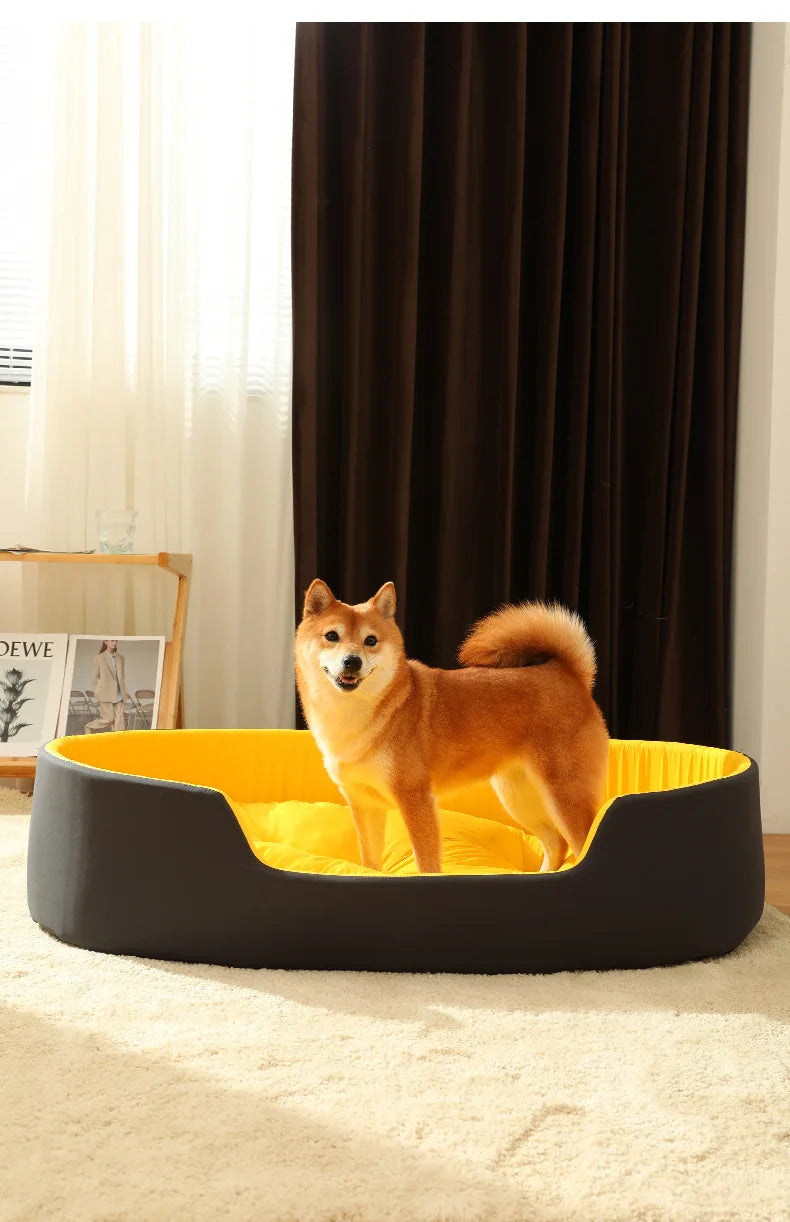 Comfortable Pet Bed for All Seasons - Ideal for Dogs and Cats-My Little Pet