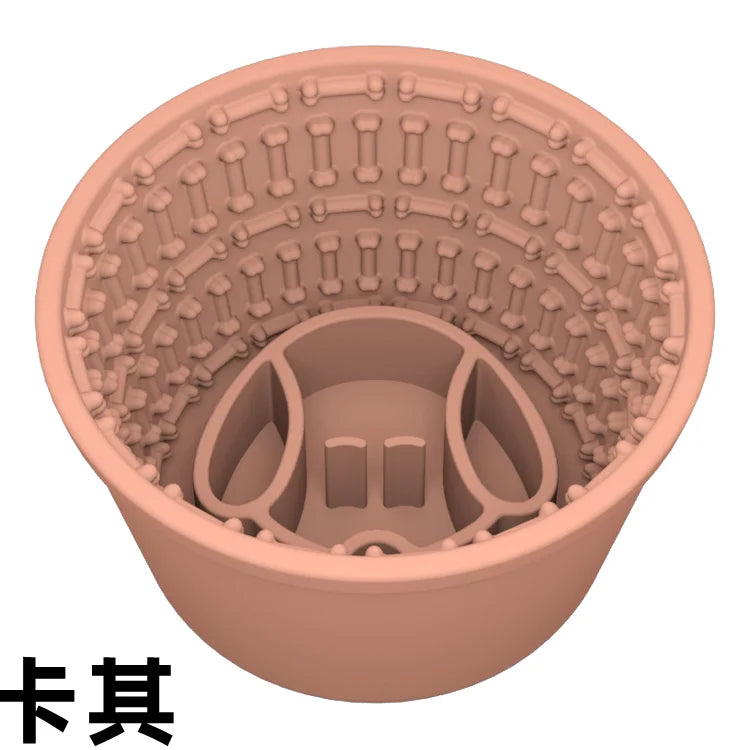 Silicone Slow Feeder for Pets - Anti-Choke Licking Pad for Cats and Dogs-My Little Pet