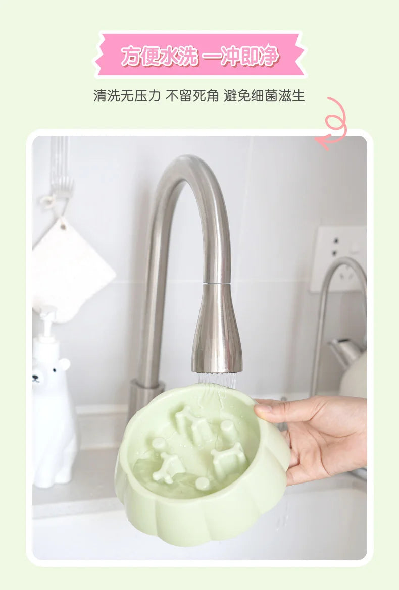 Anti-Choking Slow Feeder Bowl for Dogs and Cats-My Little Pet