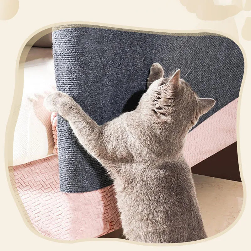 Cat Scratcher Sofa Protector with Self-Adhesive Carpet-My Little Pet