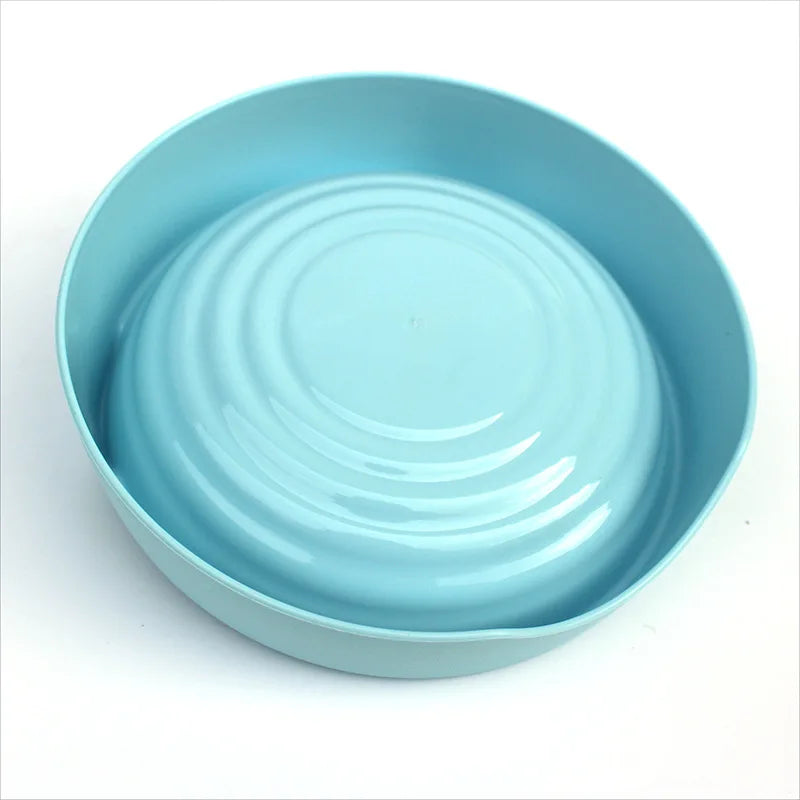 Durable Plastic Pet Bowl for Dogs and Cats – Water & Food Feeding Dish-My Little Pet
