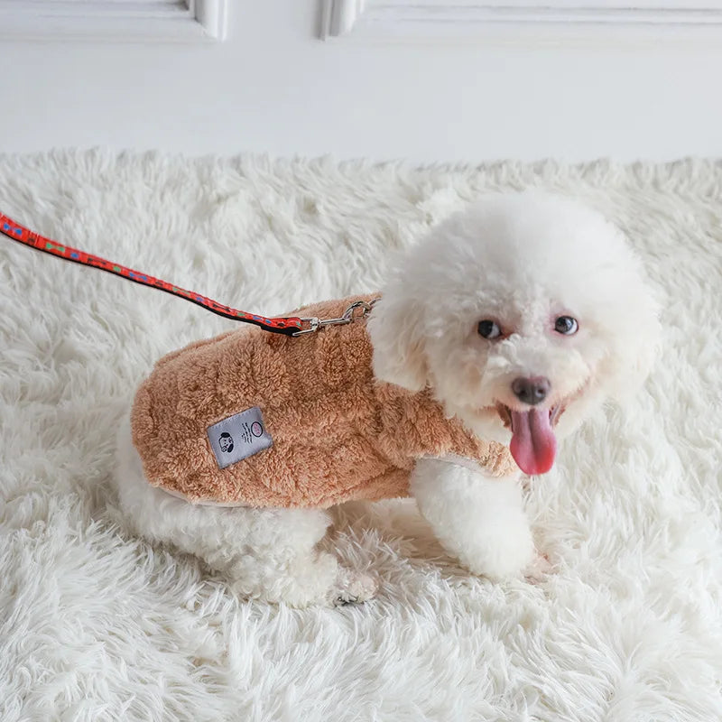 Cozy Fleece Pet Coat for Small to Medium Dogs and Cats-My Little Pet