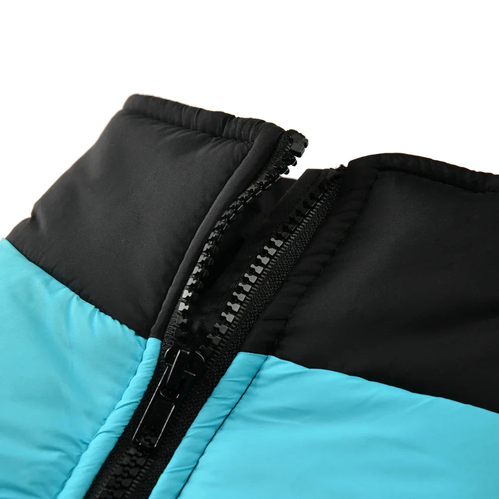 Autumn-Winter Waterproof Dog Jacket with D-Ring-My Little Pet