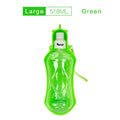 Foldable Pet Water Bottle with Drinking Bowl, Suitable for Dogs and Cats, Available in 280ml or 518ml-My Little Pet