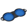 Portable Foldable Dual Bowl for Pets-My Little Pet