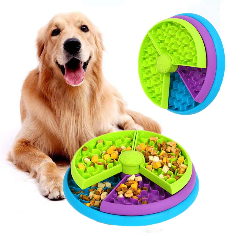 Interactive 3-Layer Dog Puzzle Feeder for Slow Eating and Brain Stimulation-My Little Pet