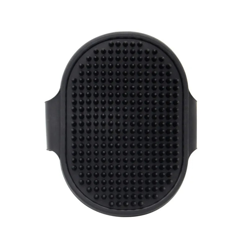Soft Rubber Pet Grooming Brush with Adjustable Strap-My Little Pet