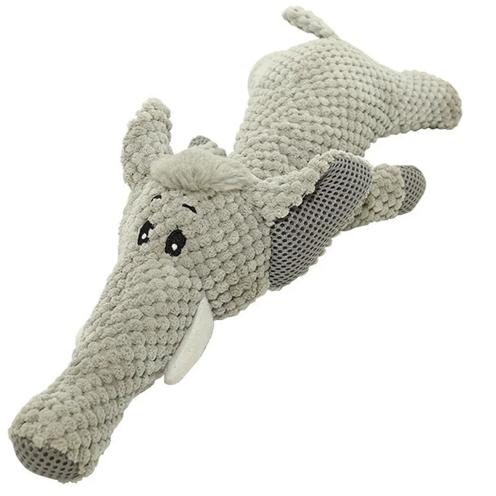 Cute Lion Plush Dog Toy – Squeaky Stuffed Cartoon Toy for Puppies-My Little Pet