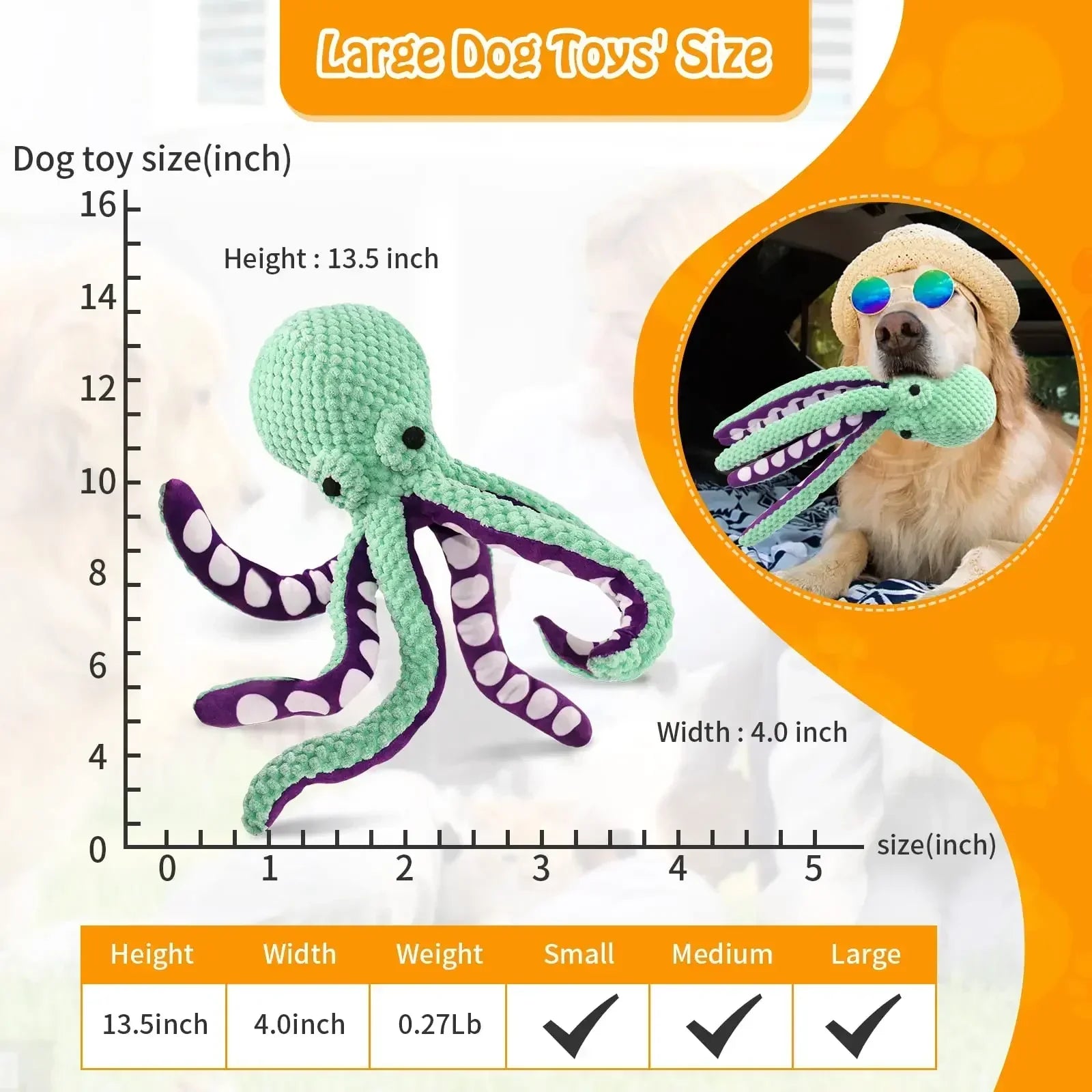 Durable Plush Squeaky Dog Toy with Chew Resistant Features-My Little Pet