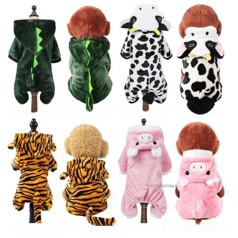 Cozy Fleece Pet Hoodie for Small to Medium Dogs and Cats-My Little Pet