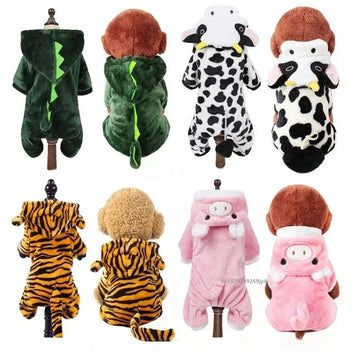 Cozy Fleece Pet Hoodie for Small to Medium Dogs and Cats-My Little Pet