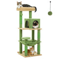 5-Level Indoor Cat Tree with Metal Frame and Top Perch-My Little Pet