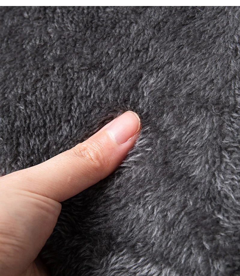 Cozy Winter Cat Bed - Plush Foldable Pet House for Cats and Small Dogs-My Little Pet