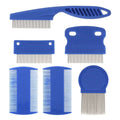 6-Piece Professional Pet Grooming Comb Set for Dogs and Cats-My Little Pet