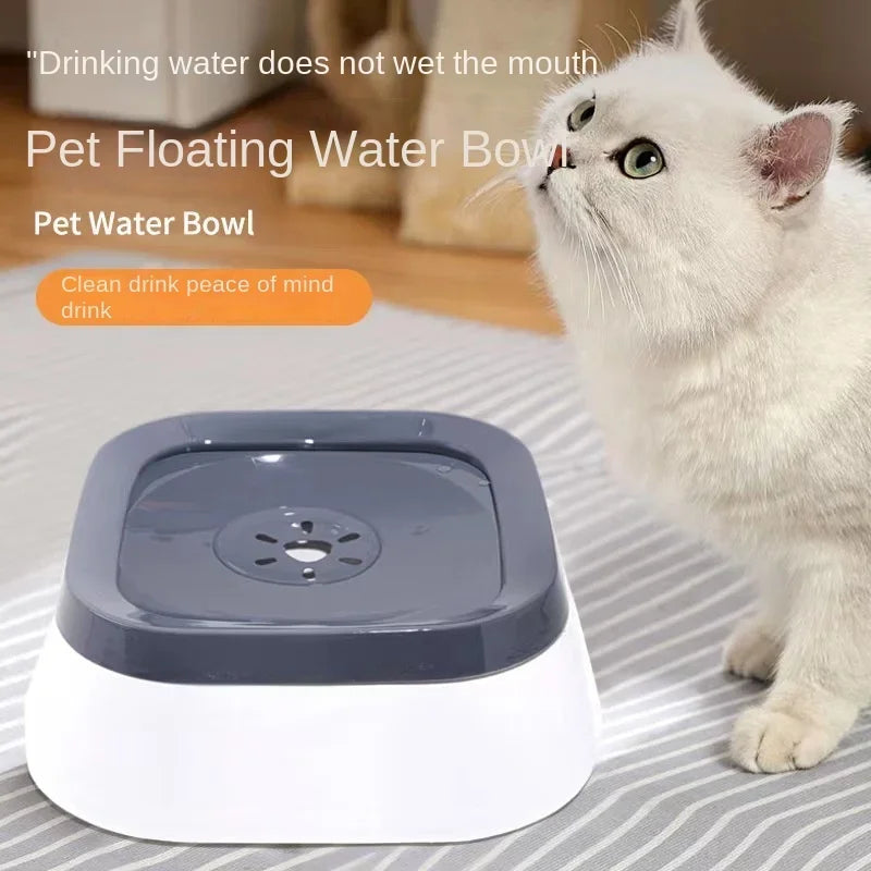 High-Capacity Anti-Splash Pet Water Bowl-My Little Pet