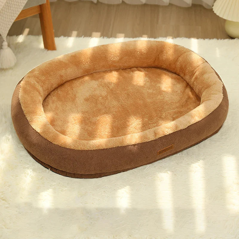 Kimpets Non-Slip Winter Cat & Dog Bed – Soft and Cozy Pet Sleeping Cushion-My Little Pet