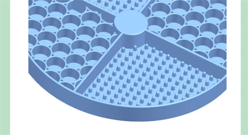 Silicone Licking Mat for Pets with Suction Cups - Slow Feeder for Anxiety Relief-My Little Pet