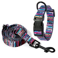 Bohemia Style Adjustable Pet Collar and Leash Set-My Little Pet