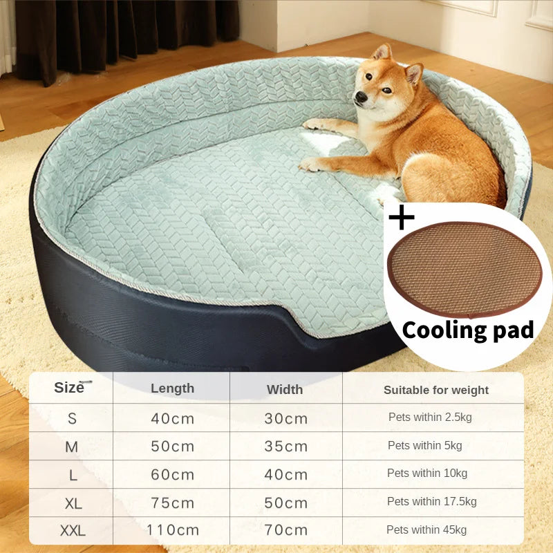 Comfortable Pet Bed for All Seasons - Ideal for Dogs and Cats-My Little Pet