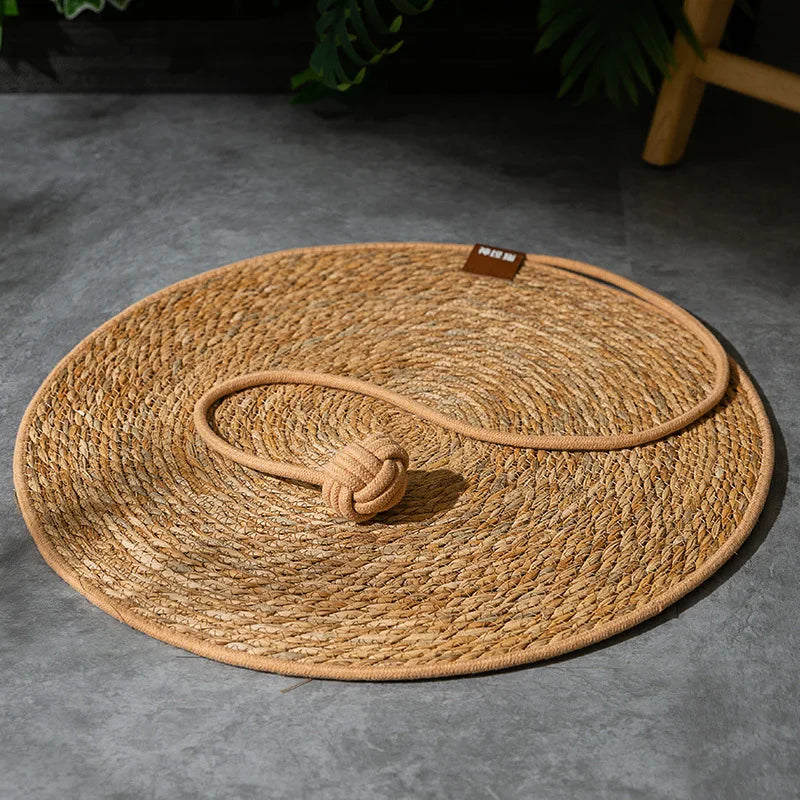 Cat Scratcher Mat – Rattan Furniture Protector & Cat Nail Sharpener-My Little Pet