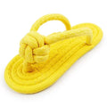 Durable Cotton Slipper Rope Dog Toy for Teeth Training and Interactive Play-My Little Pet
